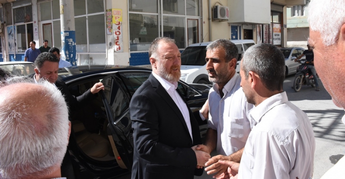 HDP Eş Genel Başkanı Temelli, Nusaybin'i ziyaret etti