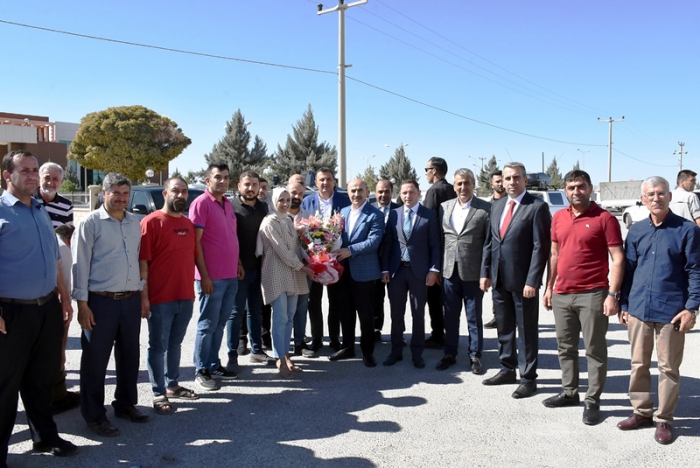 Mardin Valisi Demirtaş, Nusaybin’de yapılan çalışmalarda incelemelerde bulundu