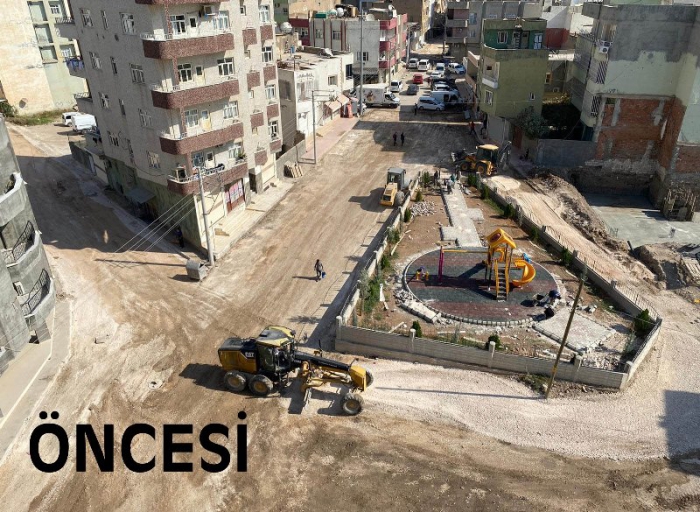 Nusaybin'de asfalt çalışmaları başladı