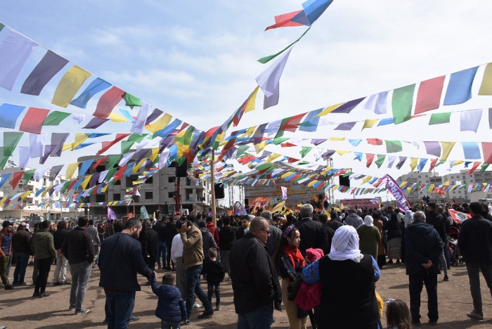 Nusaybin'de HDP Nevroz Programı düzenledi