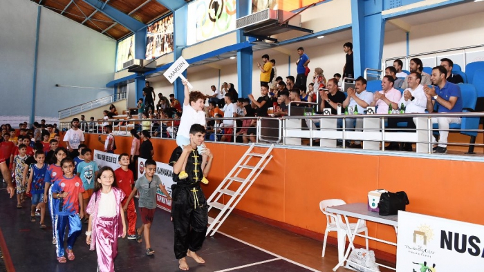 Nusaybin'de ilk defa iller arası Wushu Kung Fu Şampiyonası başladı