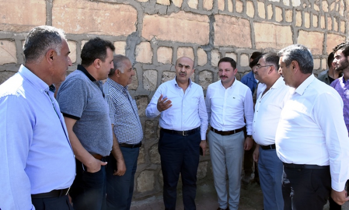 Vali Demirtaş Nusaybin’i ziyaret ederek incelemelerde bulundu