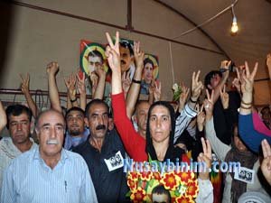 Nusaybin'de PKK'lı ailesine taziye ziyareti