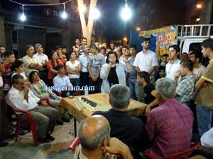 BDP'li Ayna Nusaybin'de "Boykot"u anlattı
