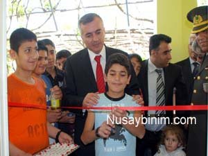Nusaybin'de Sokakta çalışan çocuklara yönelik merkez açıldı