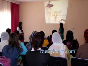 Nusaybin'de Gülşilav'dan Aile Planlaması Semineri