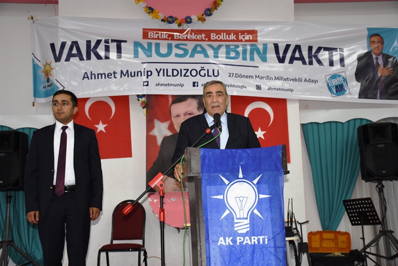 Yıldızoğlu: Hemşehrilerimden ricam Nusaybin'i sahipsiz bırakmasınlar