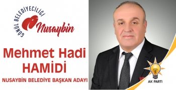 AK Parti Nusaybin Adayı Hamidi'den teşekkür açıklaması