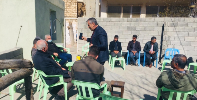 AK Parti Nusaybin teşkilatından Omeryan Bölgesine ziyaret