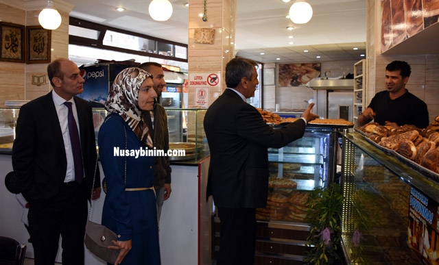 Ak Parti Nusaybinde esnaf ziyareti yaptı