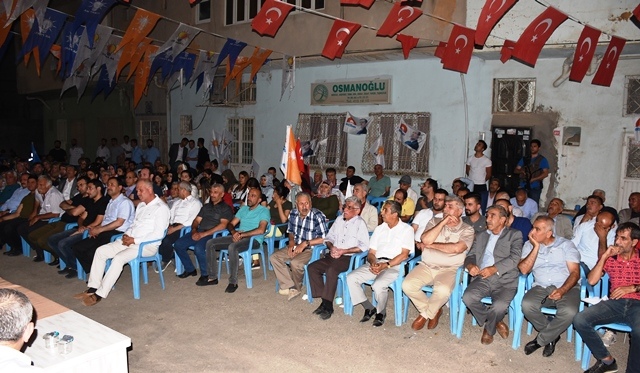 Ak Parti Nusaybin'de halk buluşması düzenledi