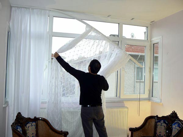Akıllı Kornişle Perde takma derdine son
