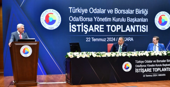 Başkan Aktaş, TOBB Toplantısında Nusaybin'e yeniden Tren Seferlerinin yapılmasını gündeme getirdi