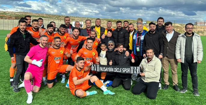 Bitime 5 hafta kala Nusaybin Dicle Spor Şampiyonluğunu ilan etti