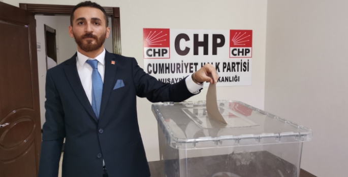 CHP Nusaybin ilçe başkanlığına Şeyhmus Doğan seçildi