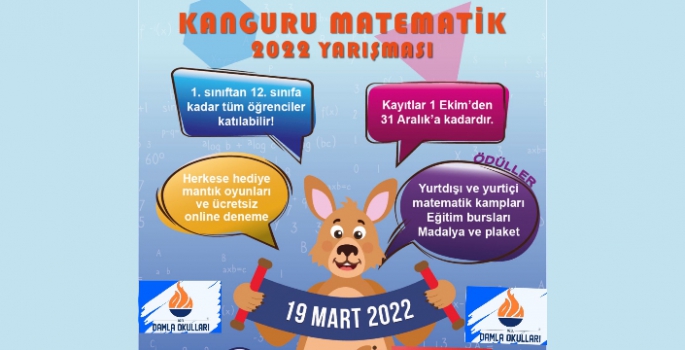 Damla Kolejinde Matematik yarışması