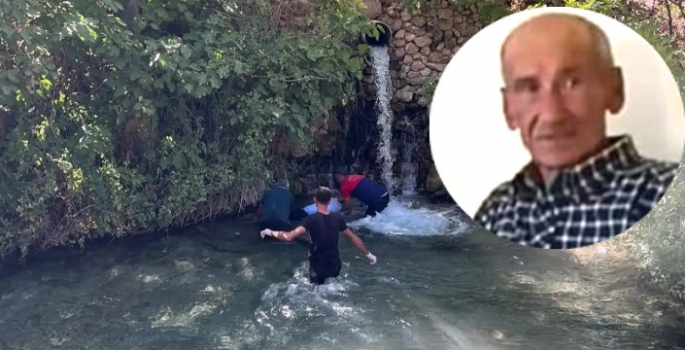 Dengesini kaybedip suya düşen yaşlı adam hayatını kaybetti