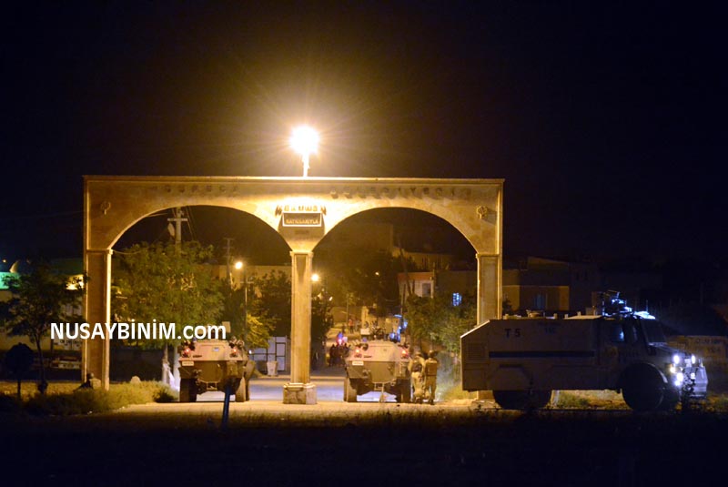 Nusaybin - Duruca'ya giriş ve çıkışlar kapatıldı