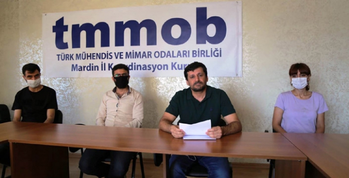 Elektrik kesintilerine bir tepki de Mardin TMMOB'den