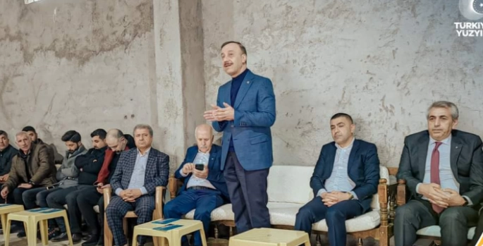 Erin ve Çelik, Nusaybin'de kanaat önderleriyle bir araya geldi