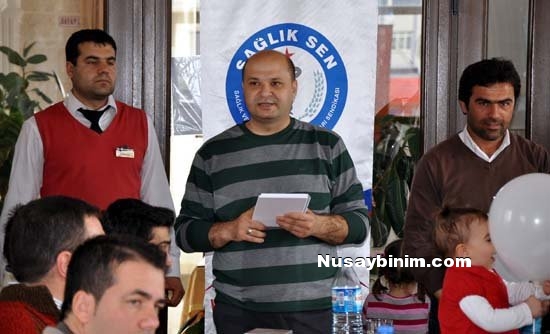 Sağlık-sen Nusaybin üyeleri 'Sağlık Haftası'nı kutladı