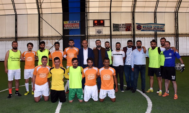 Nusaybin Halı Saha Futbol turnuvası başladı