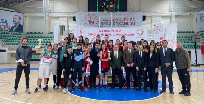 Gazi Anadolu Basketbolda 6 yıldır üst üste Mardin şampiyonu