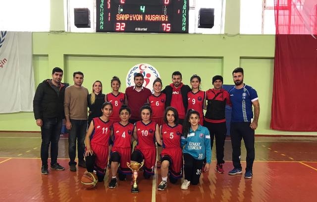 Nusaybin Gazi Anadolu Lisesi İl şampiyonu oldu