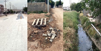 Gırnavaz Mahallesinde kanalizasyon ve yol sorunu