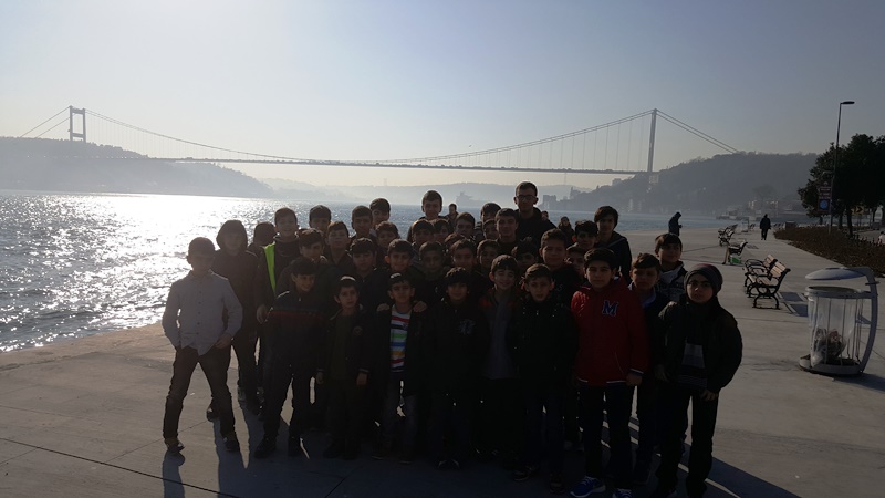 Nusaybin GS Okulu sporcuları tatili İstanbul ve Bursada geçirdi