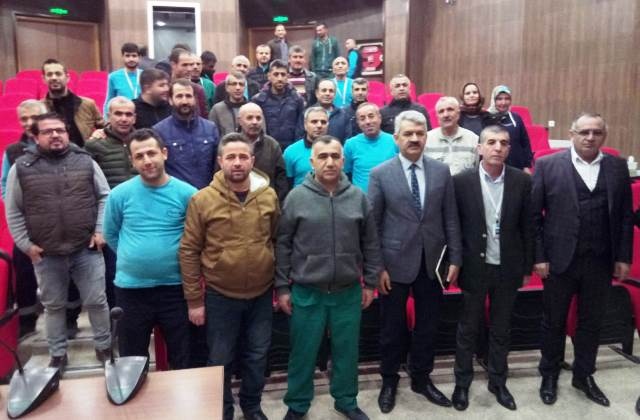HAK-İŞ İl Başkanı Nusaybin üyeleriyle bir araya geldi