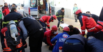 Hastanede KBRN ve Yangın tatbikatı düzenlendi