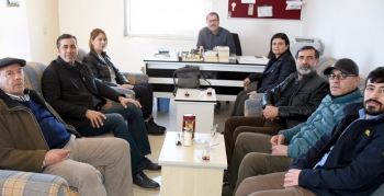 HDP Belediye Eş Başkan Adayları Gazetecileri ziyaret etti