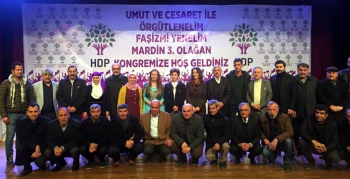 HDP Mardin'de 3. Olağan kongresini yaptı