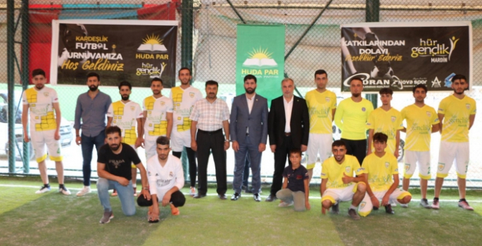 Hüda-Par turnuvasını Nusaybin takımı kazandı