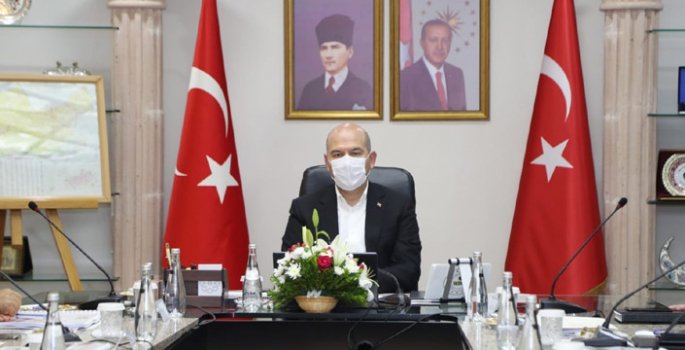 İçişleri Bakanı Soylu başkanlığında Mardin'de güvenlik toplantısı yapıldı