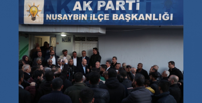 İçişleri Bakanı Soylu, Nusaybin’i ziyaret etti