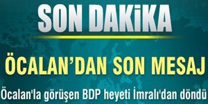 Öcalan\'la görüşen BDP heyeti