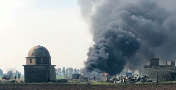 İpek yolu üç yolunda feci kaza