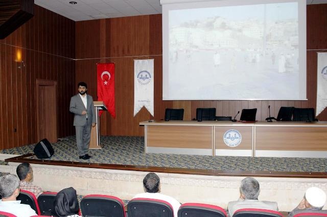 Mardin'de Hacı adaylarına seminer verildi