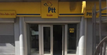 Depremde hasar gören Nusaybin PTT ve Telekom binası kapatıldı