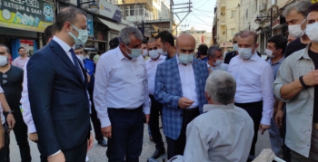 Mardin Valisi Demirtaş Nusaybin'i ziyaret etti