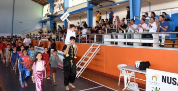 Nusaybin'de ilk defa iller arası Wushu Kung Fu Şampiyonası yapıldı