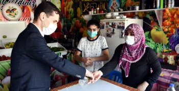 Nusaybin'de Koronavirüs Denetimleri Yapıldı