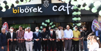 Nusaybin’de kurulan bibörek cafenin açılışı yapıldı