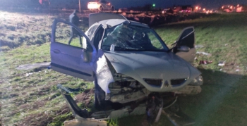 Nusaybin İpek Yolunda trafik kazası, 1 kişi hayatını kaybetti, 4 yaralı