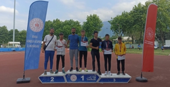 Nusaybinli Sporcu Atletizmde Türkiye 2. oldu