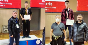 Nusaybinli Wushucular 4 dalda Türkiye Şampiyonu oldu