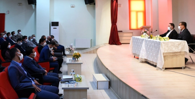 Kaymakam Kayabaşı, Okul Müdürleriyle bir araya geldi