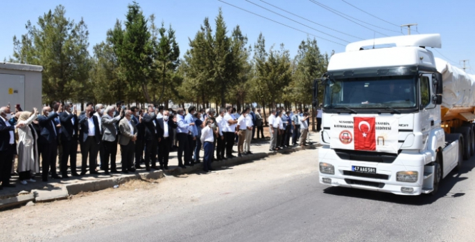 Kaymakamlık ve Belediyeden sel felaketi yaşayan Kastamonu'ya yardım tırı